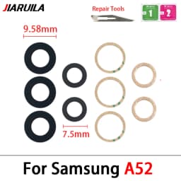 NEW Rear Back Camera glass Cover Lens With Adhesive For Samsung A13 A14 23 4G A32 A52 5G A33 A53 A73 A52 A72 A82 A52S A24 A34