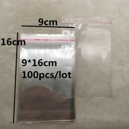 4x6cm---14x14cm Various Models Poly Bag Transparent Opp Plastic Bags Self Adhesive Seal Jewellery Making Bag
