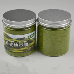 100ml Green Model Grass Powder Lawn Flock for Sand Table Landscape Architectural Model Making Supply