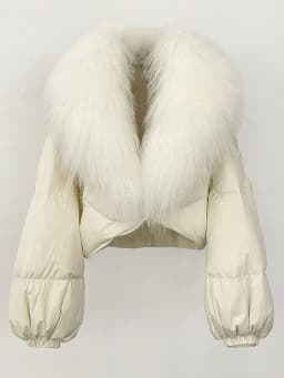OFTBUY Fahsion Short Long Slevee Puffer Jacket New Winter Clothing Women Real Mongolia Sheep Fur Coat Real Fur Goose Down Parkas