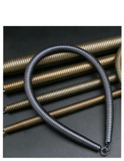1Pcs 420mm PVC Pipe Spring Bender 12.4-26.4mm 3/8 1/2 3/4 Wire Pipe Bending Tool Square Steel Curve Spring Wire Tube Manual Tool