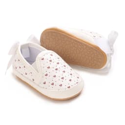 Comfortable Infant First Walkers Casual Crib Shoes Soft Rubber Sole Daily Wear For Newborn Boys Girls 0-18M
