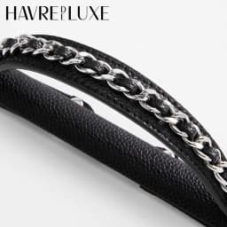 Cowhide Leather Chain Top Handle,Wear-through Handle Replacement Accessories Compatible with WOC Wallet On Chain Bag