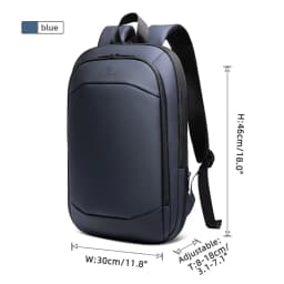 HK High-Quality Business Commuter Backpack Expandable Waterproof Laptop Backpack Men’s Large-Capacity Business Travel Backpack