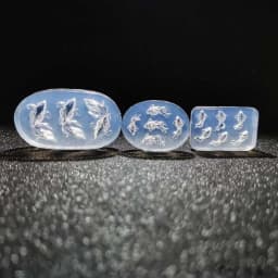 Goldfish Ornaments Necklace Mirror Silicone Molds Suitable for Epoxy Resin Diy Craft Earrings Pendant Jewelry Making