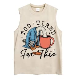 Washed Funny Goose Tank Tops Mess with The Honk You Get The Bonk Graphic T Shirts Vintage Unisex Loose Cotton Sleeveless Vests