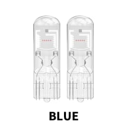 2X T10 W5W 194 T15 W16W LED Bulbs Reading Lights COB Auto Brake Lamp Glass Sapphire Drive-free Dome Light Amber 12V White 6000K