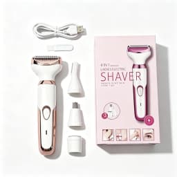 4 in 1 Lady Body Electric Trimmer Eyebrow Nose Women Facial Shaver Armpit Painless Female Trimming Tools For The Bikini Area