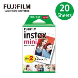 10/20 Sheets White Monochrome Rainbow Fujifilm Instax Mini Film Mini 12 Photo Paper For Instant Mini 11 9 7s 8 70 90 Evo Camera
