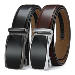Men Belt Genuine Leather High Quality Buckle Jeans Cowskin Casual Belts Business Cowboy Male Automatic Buckle Belt for Women