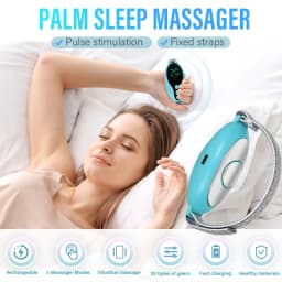 2 Modes 20 Levels EMS Sleep Aid Relaxation Treatment Microcurrent Pulse Hypnosis Device Suitable Insomnia Anxiety