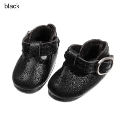 2.8*1.2cm Multicolor Doll Shoes for 1/6 Blythes Doll Mini PU Leather Sandals Toy Princess Doll Wear Shoes Doll Accessories