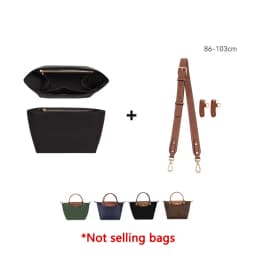 Leather Bag Shoulder Strap For Longchamp S Durable Gift Bag Modification Without Punching Strap Bag Accessories