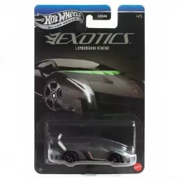 Hot Wheels Alloy Diecast Car Model Exotics Silver Series Gdg44 Ferrari Lamborghini Collectible Adult Collection Display Car Gift