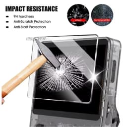 1-3PCS 9H HD Tempered Glass For TRIMUI BRICK PRO 3.96" TRIMUI BRICK PRO Player Games Console Screen Protector Cover Film