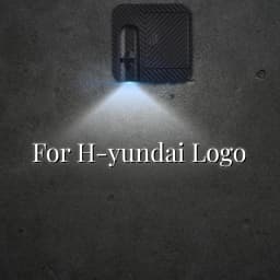1/2PCS N Line Car Door Welcome Lights Laser Projector Logo Wireless Sensing For Hyundai Santa Fe Tucson Elantra Kona Sonata NX4