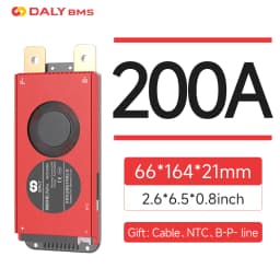 Daly Lifepo4 4S BMS Li-ion 18650 Battery 16S 48V 17S 20S 24S 60V 20A 40A 60A 100A 150A 200A 250A Scooter Balance with NTC