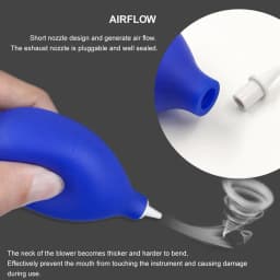 Cleaner Tool Air Dust Blower Watch Etc. Computers Laptops Body Specificlly For Cleaning Camera Lens PVC Plastic Soft 88*41*12mm