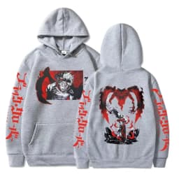 Black Clover Anime Clothes Asta Printed Men Women Hoodies Plus Size Sweatshirt Comfortable Sweatshirt Harajuku Uisex Streetwear