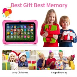 New Kids Tablet 7 Inch Quad Core Android 4GB/64GB Google Play WiFi Bluetooth Cheap and Simple Children's Favorite Gift Tablet Pc