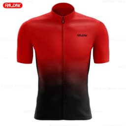 RAUDAX NEW Short Sleeve Cycling Jersey Set Bib Shorts Ropa Ciclismo Bicycle Clothing MTB Bike Jersey Uniform Men Clothes