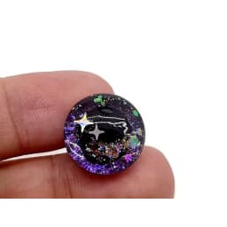 Handmade 3D Glitter Plush Plastic Safety Eyes For Toy Amigurumi Doll Making Eyes For Dolls 2pcs