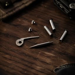 Spring Repair Kit for Leatherman Squirt PS4 and Style PS with Rivet to Screw Conversion and High Carbon Spring