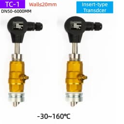 Ultrasonic Flowmeter Transducer TS-2/TM-1/TL-1/TC-1 Flow Meter Sensor DN15-100MM DN50-700MM DN300-6000MM For TUF-2000/TDS-100