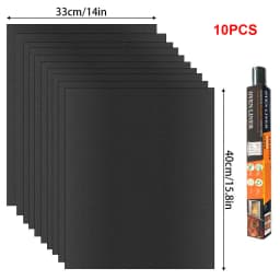 BBQ Grill Mat Non-stick Reusable Heat Resistant Extra Thick Pad Oven Liners Baking Mats Easy Clean Kitchen Outdoor Barbecue Tool