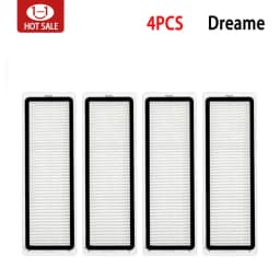 For Dreame L10s Ultra / L10S Pro Robot Vacuum Cleaner Accessories Vacuum Bags Mop Filter For Vacuum Cleaner Cleaning Brush