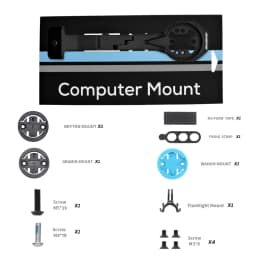 Aluminum Alloy Integrated Handlebar With Y1RS CCY1 Computer Mount Compatible Bike Accessories Bicycle Parts