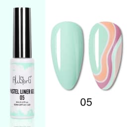 AWStorG Hema Free Poly Nail Gel 30ML Acrylic Gel Finger Extension Transparent Nail Art Extension Quick Building Soak Off UV