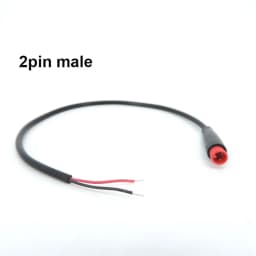 M6 2 3 4 5 6 Pin Julet Electric Butt Plug Connector Wiring Line Scooter Brake Cable Pluger Signal Sensor W28