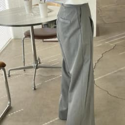 Women Long Pants Wide Leg Pant Solid Casual Regular Loose Simple Elegant Splice Tight High Waist Capris Autumn Trousers