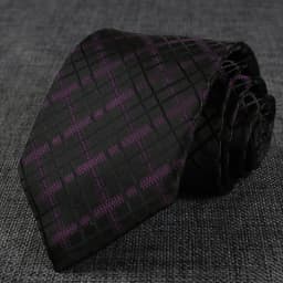 New Men's Tie Classic Stripes Striped 8cm Jacquard Necktie Accessories Daily Wear Cravat Wedding Business Party Gift
