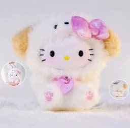 Authentic TOP TOY Hello Kitty Puppy Party Series Blind Box Cute Kitty Bag Pendant Kt Mystery Box Collection Birthday Gifts