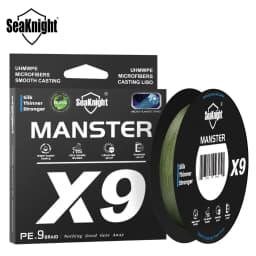 SeaKnight NEW X9 Series 9 Strand PE Braided Fishing Line Long Casting 150M 300M 500M Fishing Wire Tackle Smooth Carp Fishing