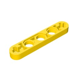 MOC PARTS GDS-691 Technical, Liftarm Thin 1 x 5 - Axle Holes compatible with lego 11478 pieces of children's toys