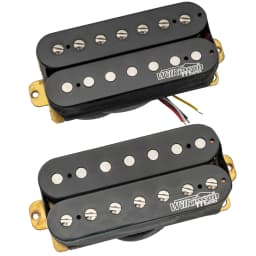 Wilkinson M Series WOH Classical Open Style Ceramic Humbucker Neck Bridge Pickup for 7-String Electric Guitar, Black
