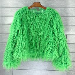 DEAT Fur Imitation Fur Coat Korean Version Pure Color Beach Wool Women's Short Coat Straight 2026 Winter Wram Jackets 11A06487