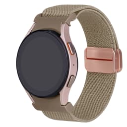 No Gaps Nylon Band For Samsung Galaxy Watch 6 strap magnetic 20mm bracelet Galaxy watch 6 4 classic 5 pro 47mm 43mm 44mm 40mm