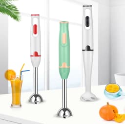 Immersion Hand Stick Blender Electric Food Vegetable Grinder Handheld Stick Mixer for Smoothies Sauces