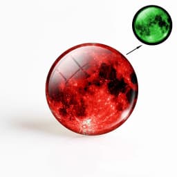 1PCS Glow In The Dark Solar System Planet Moon Earth Picture Round Glass Cabochon 12/16/20/25/30/40MM Diy Jewelry Accessories