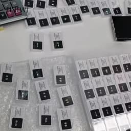 Wholesale Gem Display Transparent Box Storage for Gemstone Collection Jewelry Charm Beads Packaging Loose Diamond Protection Box