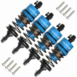 1/10 RC Oil Filled Shock Absorbers Kit for ARMMR HSP LosiTamiya TT02 TT01 WR-02 M05 M06 TA05 On Road Car Drift Car Upgrade Parts