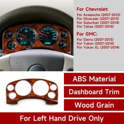 Car Center Console Armrest Box Interior Sticker For Chevrolet Avalanche Silverado Suburban Tahoe GMC Sierra Yukon XL Accessories