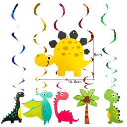 Pink Dinosaur Party Decorations Birthday Dinour Tableware Set Happy Birthday Party Decoration For Kids Boy Jungle Wild Party Dec