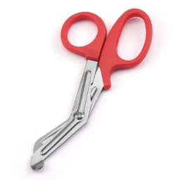 Medical Rescue Scissors Plastic Handle Stainless Steel Wound Gauze First Aid Scissors Practical Outdoor Nurse Scissor Hand Tool