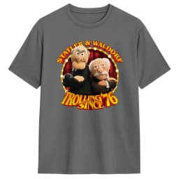 Trolling 76 Statler And Waldorf T Shirt Beach T Shirts Men 100 Cotton Breathable Plus Size Clothes Short Sleeve Vintage Tshirt