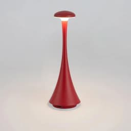 GGbingo Mushroom Table Lamp Rechargeable Wireless Touch Lamp Creative Desk Lamp USB-C Desk Lamp Bedroom Atmosphere Light